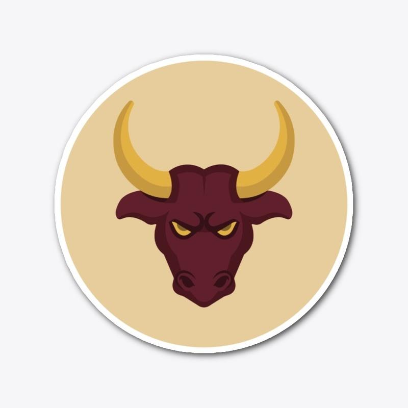 Wully Bull Sticker